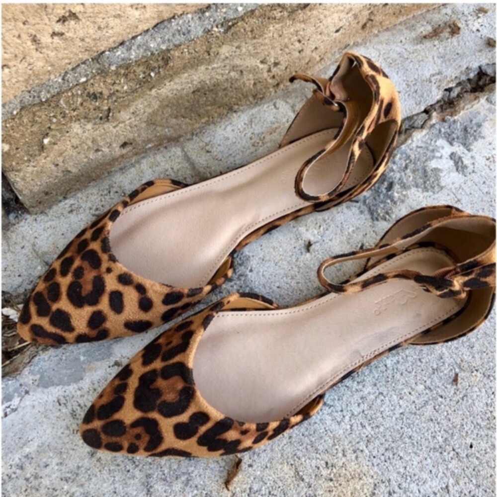 Leopard Print Flats - Picture 3 of 5